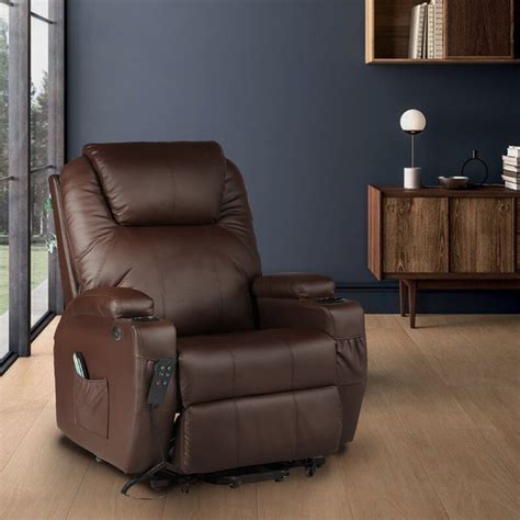 A panasonic massage chair in relaxing of the full body. Red Barrel Studio® Power Reclining Heated Full Body ...