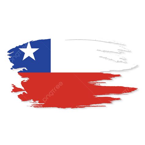 علم تشيلي مع خلفية شفافة المتجه تشيلي علم تشيلي العلم الوطني لتشيلي