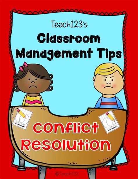 Classroom Management Conflict Resolution Teaching Elementary School