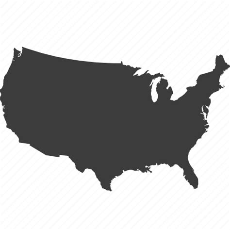 United States Maps With Icons