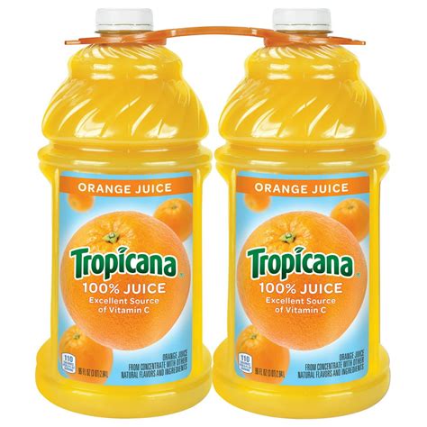Tropicana 100 Orange Juice 2 Pk96 Fl Oz