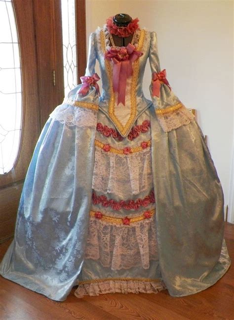 Marie Antoinette Dressmarie Antoinette Costume Marie Etsy Marie