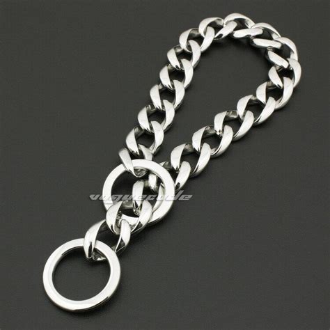 Luxury Dog Chains 316l Stainless Steel Biker Punk Collars 5d005dcc 12