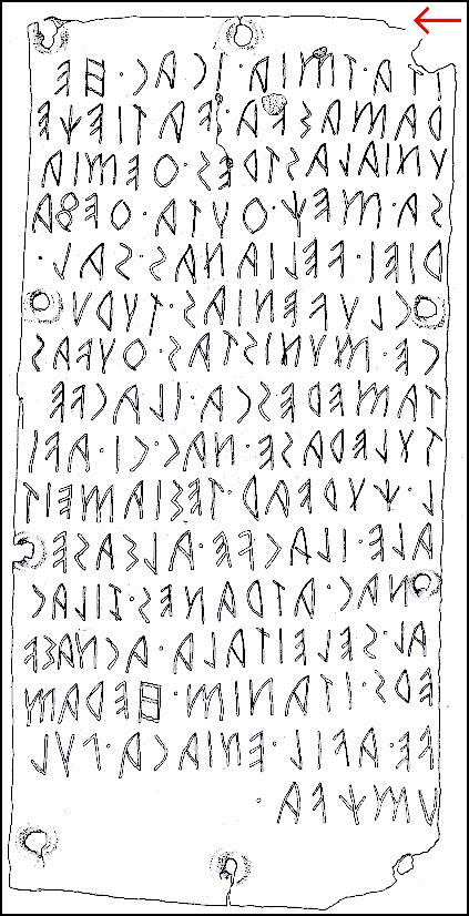 Antiguos Sistemas De Escritura Xi Alfabeto Etrusco Elantro