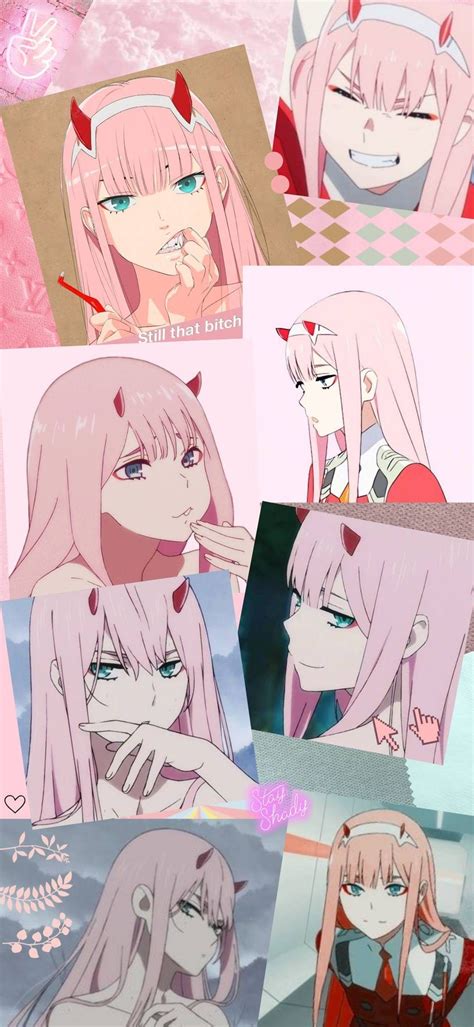 1080x1080 Zero Two ~ Kiss Of Death Darling In The Franxx 02 And Hiro