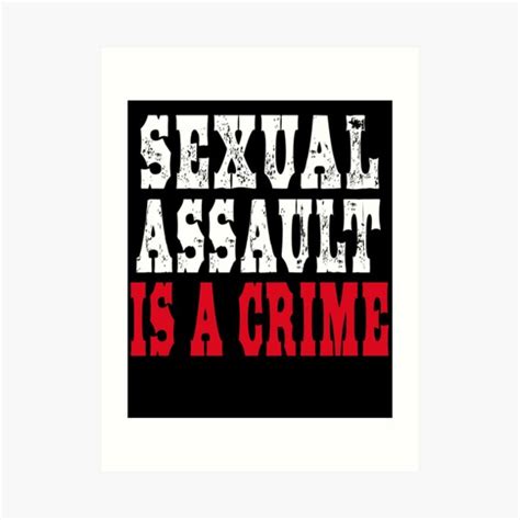 sexual assault art prints redbubble