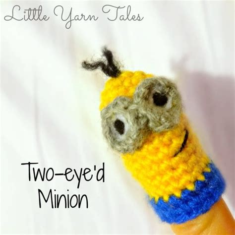 Minion Inspired Finger Puppets By Littleyarntales On Etsy Finger