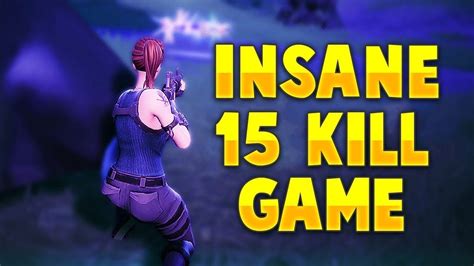 15 Kill Game Fortnite Battle Royale Youtube