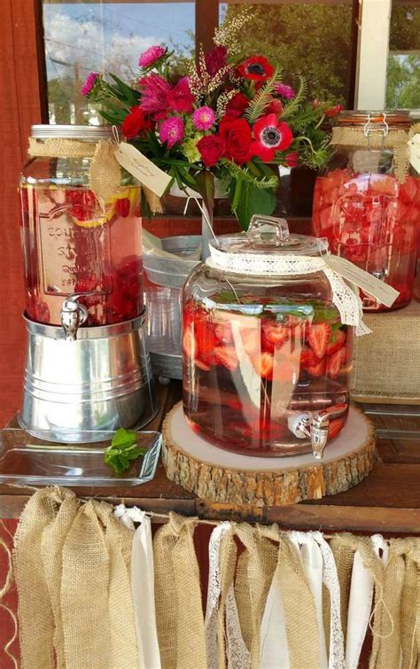 Choose a time and a date for your dinner party. Country / Rustic Rehearsal Dinner Dinner Party Party Ideas ...