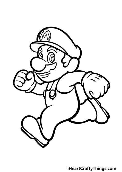 25 Easy Mario Drawing Ideas How To Draw Mario