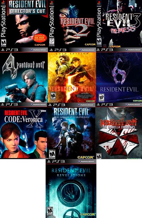 El primero es la versión más popular de los juegos de. 10 Juegos Resident Evil Collection Ps3 - $ 240.00 en ...