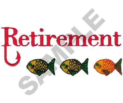 Retirement Embroidery Designs Machine Embroidery Designs At