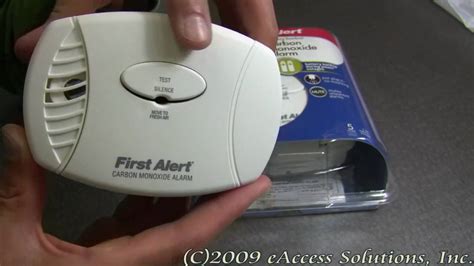 First Alert Carbon Monoxide Alarm Explanation And Un