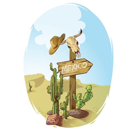 Premium Vector Wild West Sign Illustration