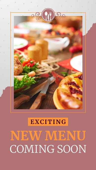 Restaurant Coming Soon Instagram Story Template Postermywall
