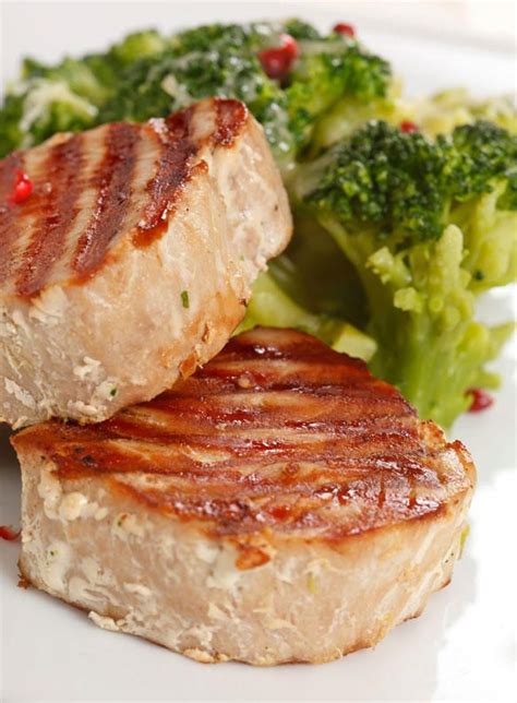 STEAKS DE THON AU GINGEMBRE SUR VELOUTÉ DE BROCOLI KitchenAid