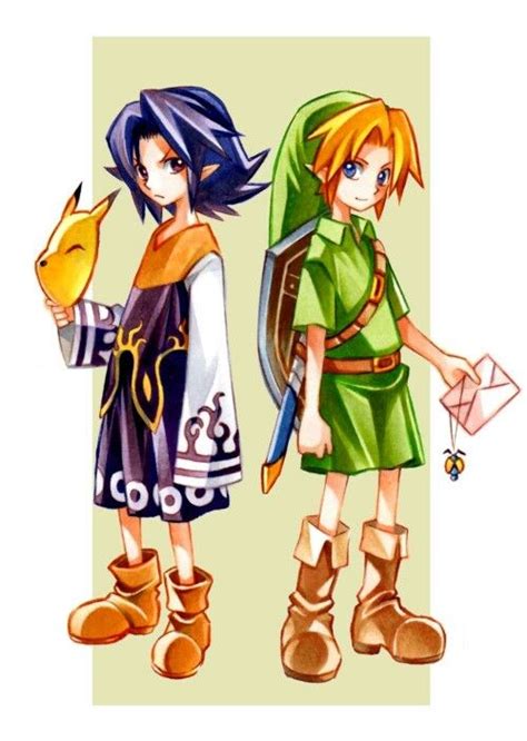 Majoras Mask Kafei And Link Honestly One Of My Favourite Side Quests