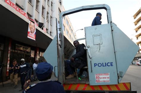 Zimbabwe Police Storm Opposition Mdc Offices Detain 16 People Reuters Witness Reuters