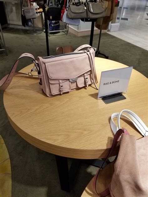 Shop authentic designer handbags by rag & bone at the realreal. Rag & Bone field messenger bag in pink #nordstrom