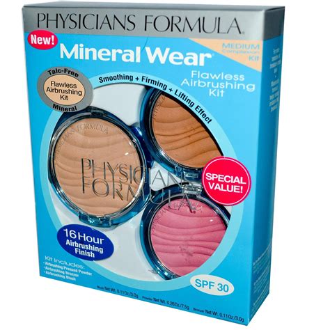 Physicians Formula Mineral Wear Flawless Airbrushing Kit Medium
