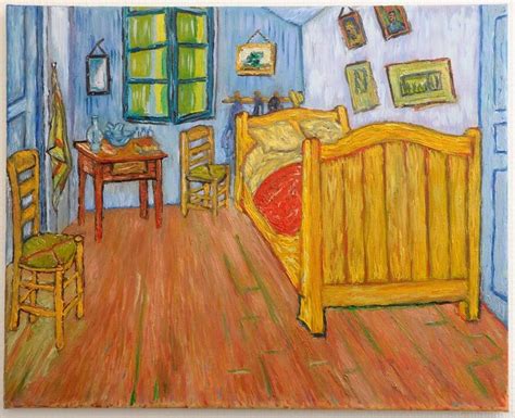 Vincent van gogh est un artiste peintre qui ne se cantonne pas à une seule et même technique. Peinture: La Chambre de Van Gogh à Arles version 1. Peinte ...