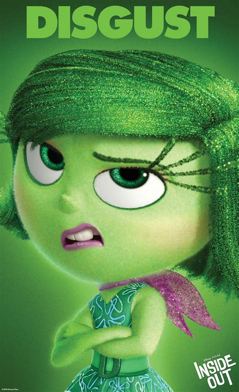 Image Inside Out Character Poster Disgust Pixar Wiki Fandom