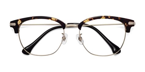 tortoise browline retro vintage lightweight eyeglasses obrien