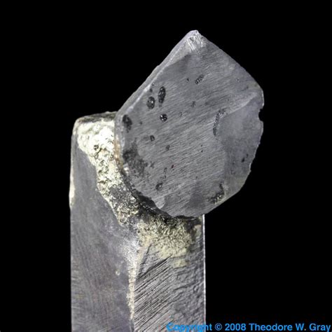 Home Made Tungsten Carbide Lathe Bit A Sample Of The Element Tungsten