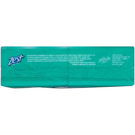 Zest® Aqua Refreshing Soap 16 4 Oz Bars