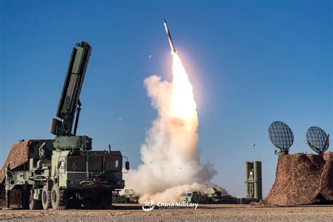 Surface To Air Missiles Launched During Training Photos China 中国军网（英文版）