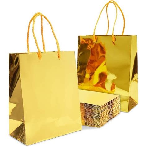 You can also check in the online returns center to see if your item can be returned to a target store. 24 Pack Gold Paper Gift Bags With Handles For Birthday Party, Wedding And Baby Shower : Target