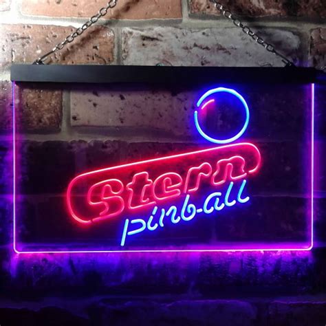 Stern Pinball Logo Neon Like Led Sign