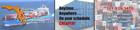Miami Florida New Shipping Containers Fl 40ft Containers For Sale