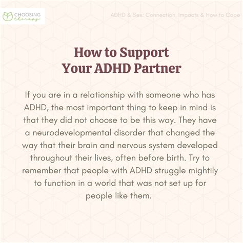 How Adhd Impacts Your Sex Life