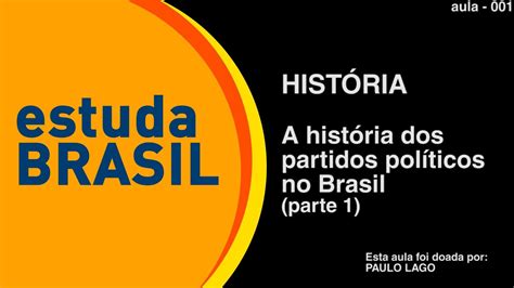 A HISTÓRIA DOS PARTIDOS POLÍTICOS NO BRASIL YouTube