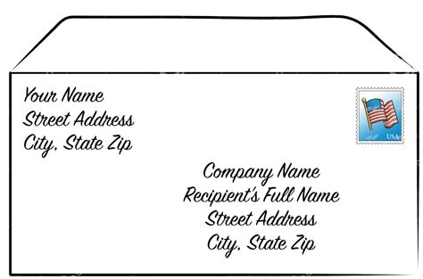 There are two addresses that are typically seen on the envelope, but only one is technically required: How To Write A Letter Address On Envelope - template resume