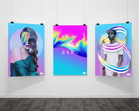 Iridescent Posters On Behance