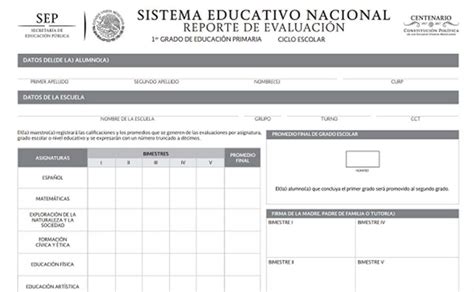 Formato De Boletas De Calificaciones Sep 2022 Imagesee Riset