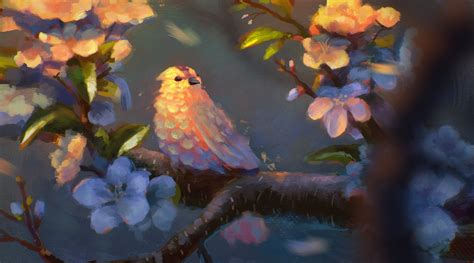 Bird Painting 5k Wallpaperhd Artist Wallpapers4k Wallpapersimages