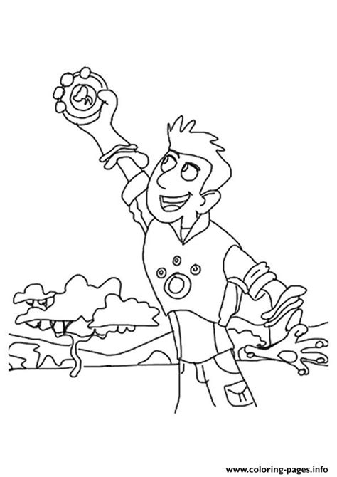 37 Best Pics Wild Kratts Martin Coloring Pages Wild Kratts Coloring