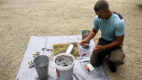 Lard and lye soap, stove top version. Making Lye Water (KOH) from Hardwood Ashes - YouTube ...