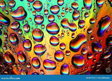 Colorful Water Drops