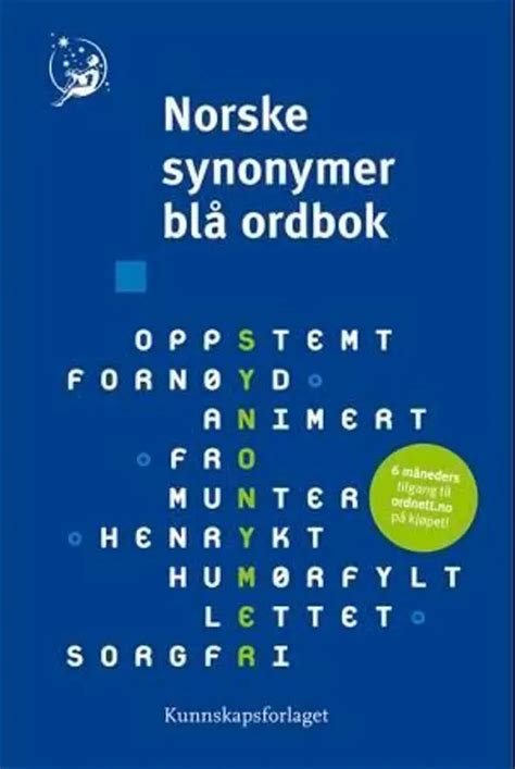 Norske Synonymer Blå Ordbok Dag Gundersen Innbundet 9788257322038