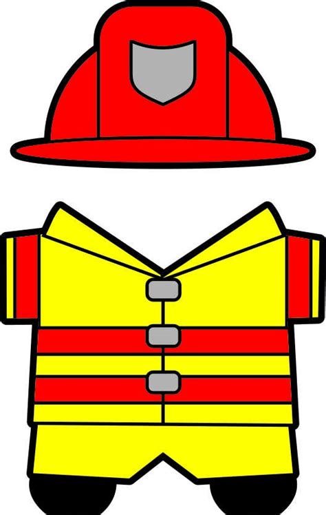 Firefighter Uniform Clipart Clipground