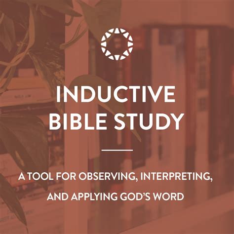 Inductive Bible Study Providence Church Providence Church