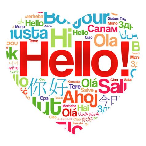 Best Hello In Different Languages Illustrations Royalty Free Vector