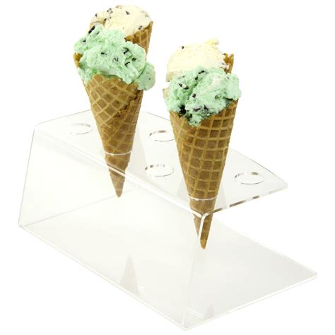 Hole Ice Cream Cone Stand Buy Acrylic Displays Shop Acrylic POP Displays Online