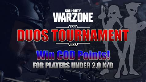 Warzone Duos Tournament For Cod Points Youfreakingnoob