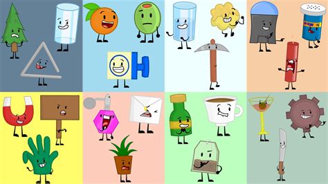 If Object Insanity Characters Were On Bfb Teams By Skinnybeans17 On