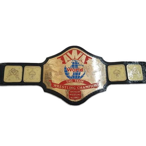 Awa World Heavyweight Wrestling Championship Belt Get Your Wwe